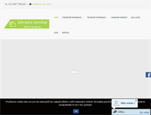 Tablet Screenshot of drevo-domy.eu